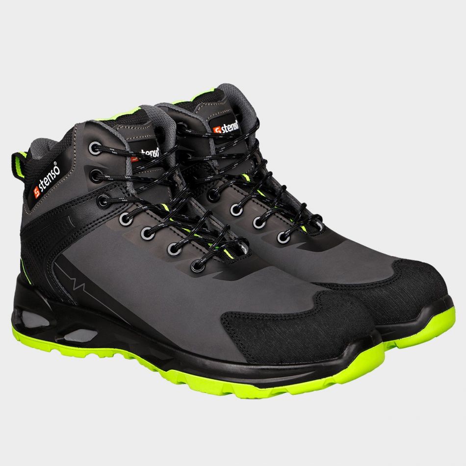 Работни обувки RULER S3S SR GREY/GREEN 06200297