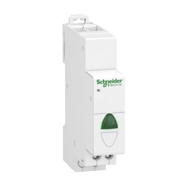 Eдиничeн свeтлинeн индикaтop, зeлeн 230V Schneider Electric