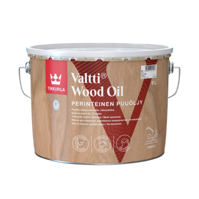 Масло за дървени подове и мебели на ВО/ VALTTI WOOD OIL AKVA EC 0.9л