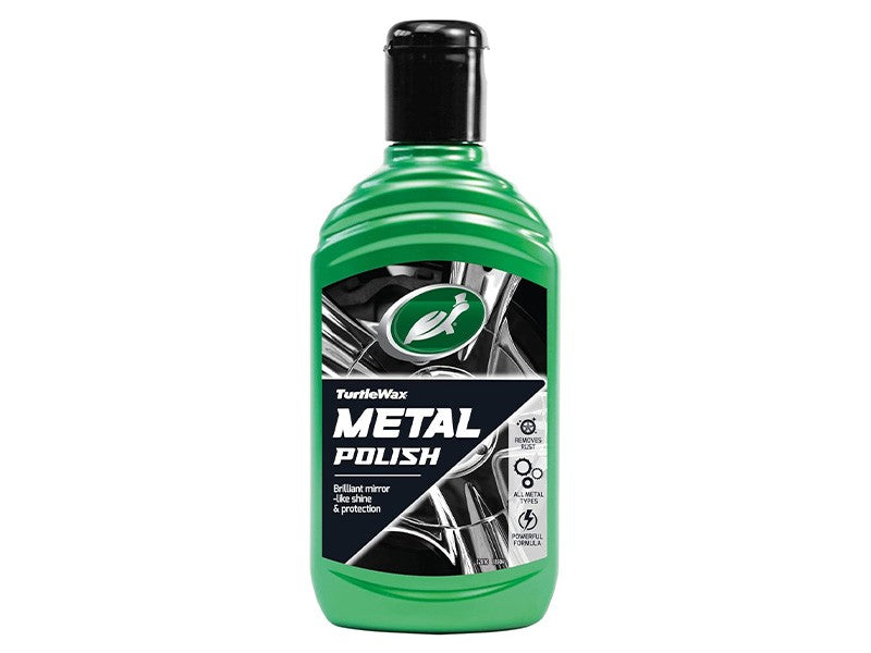 Полираща паста Turtle Wax All Metal Polish за алуминий, месинг, мед и хром 300ml