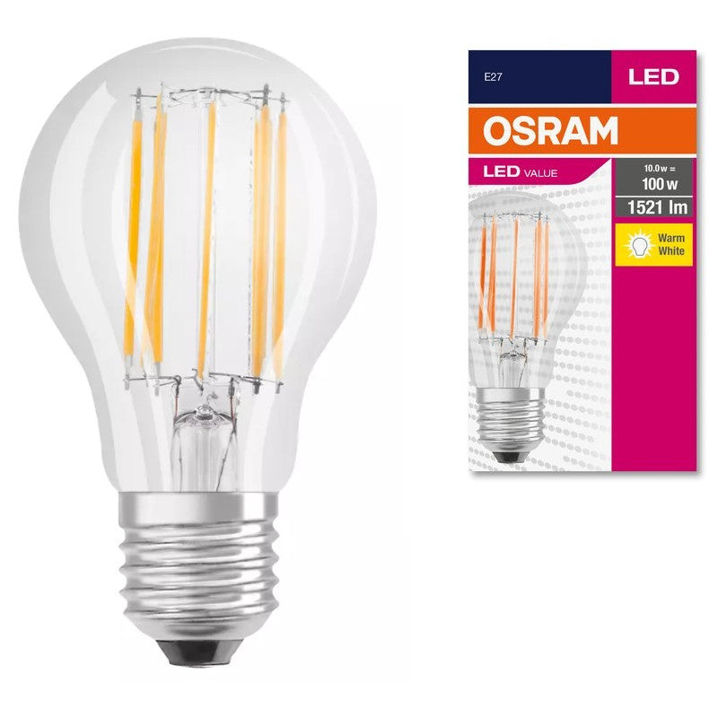 LED Value Filament CLA100 11w/827/1520lm E27 438514/Osram